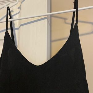 Little black hi lo dress